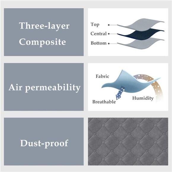 4 Pack Under Bed Storage, 90L Collapsible Closet Containers Organizers - Picture 5 of 7